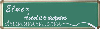 Elmer Andermann Visitenkarte